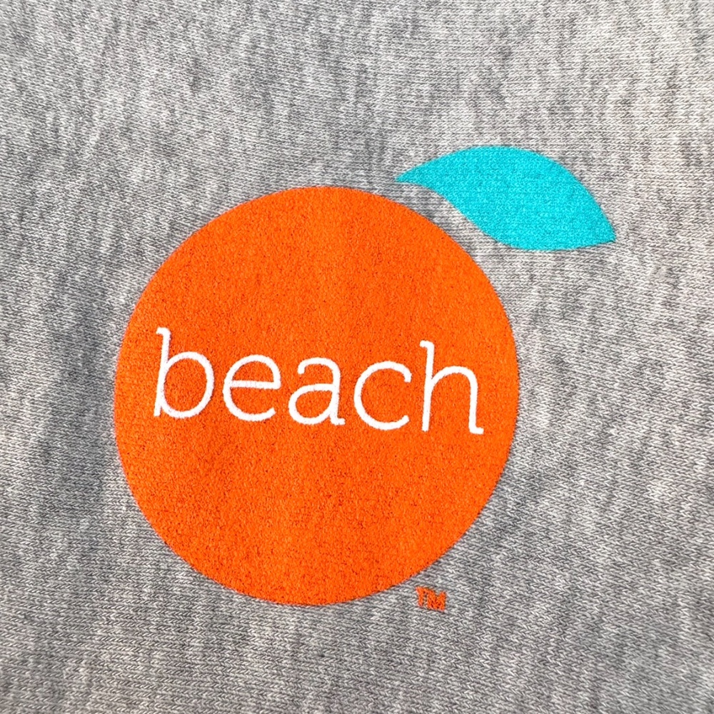 Orange Beach Alabama Gray Hoodie Sweatshirt Dress Size XL - Picture 2 of 12